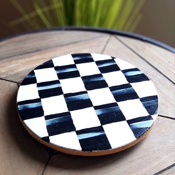 Other New Handpainted Mackenzie Childs Inspired Lazysusan Plant Stand Ris Poshmark